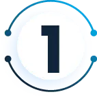 TELSTAFFING-icono1 The number 1 circled.